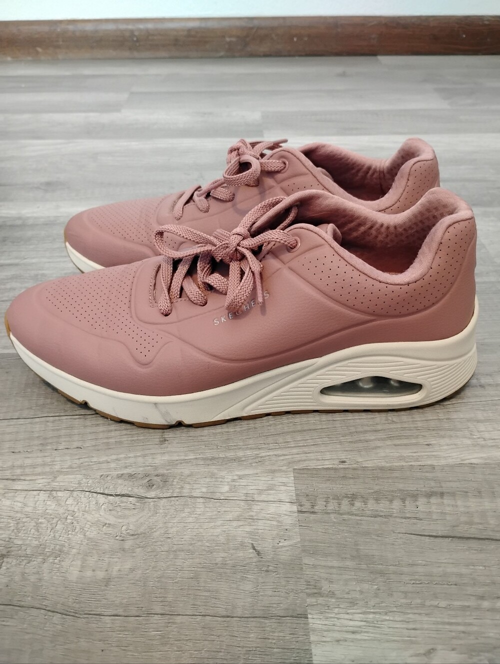 Skechers Air Cooled Memory Foam Pink Sneakers